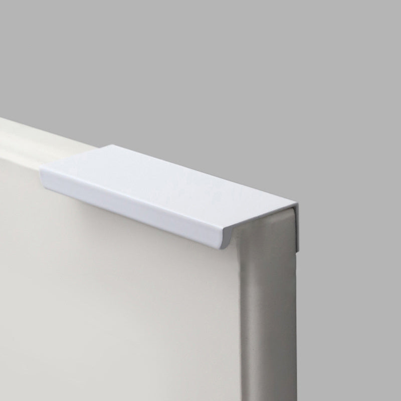 Aluminum Alloy Cabinet Pulls Handles Embedded Wardrobe Drawer Metal Pulls with 15mm Self-Tapping Screw