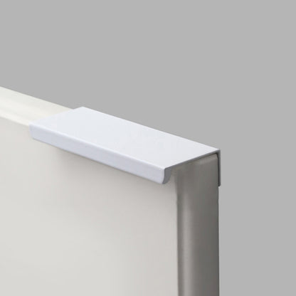 Aluminum Alloy Cabinet Pulls Handles Embedded Wardrobe Drawer Metal Pulls with 15mm Self-Tapping Screw