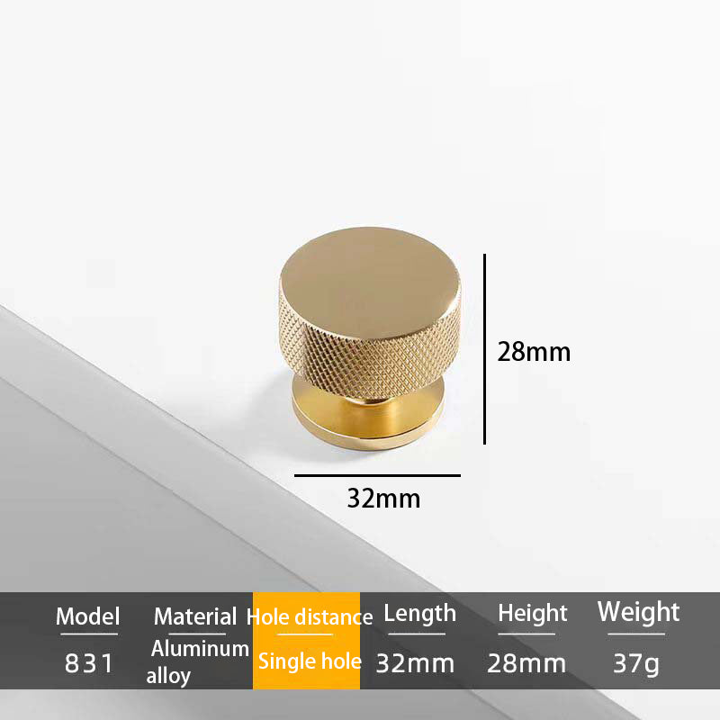 Simple Style Modern Cabinet Pulls Handle Drawer Wardrobe Small Round Pulls Knob with 22mm Screw