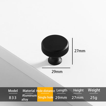 Simple Style Modern Cabinet Pulls Handle Drawer Wardrobe Small Round Pulls Knob with 22mm Screw