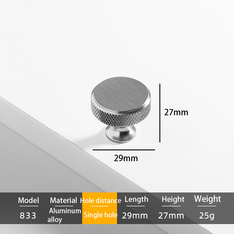 Simple Style Modern Cabinet Pulls Handle Drawer Wardrobe Small Round Pulls Knob with 22mm Screw