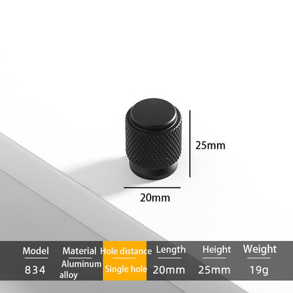 Simple Style Modern Cabinet Pulls Handle Drawer Wardrobe Small Round Pulls Knob with 22mm Screw