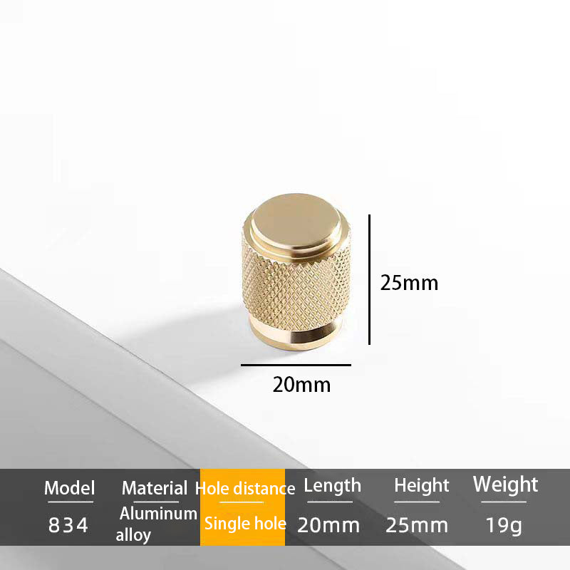 Simple Style Modern Cabinet Pulls Handle Drawer Wardrobe Small Round Pulls Knob with 22mm Screw