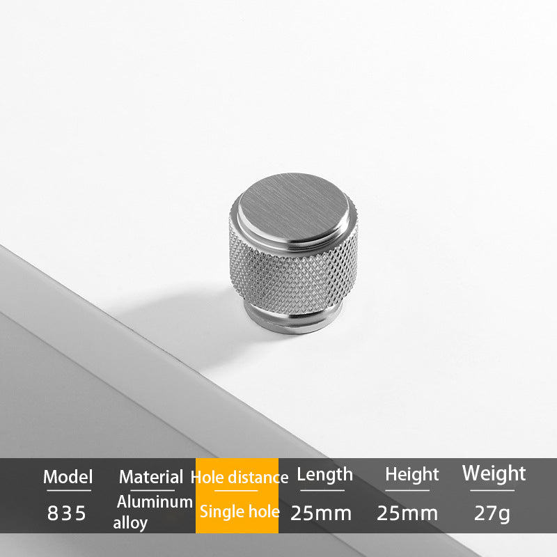 Simple Style Modern Cabinet Pulls Handle Drawer Wardrobe Small Round Pulls Knob with 22mm Screw