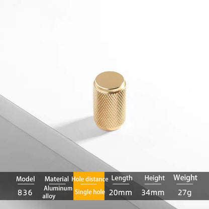 Simple Style Modern Cabinet Pulls Handle Drawer Wardrobe Small Round Pulls Knob with 22mm Screw
