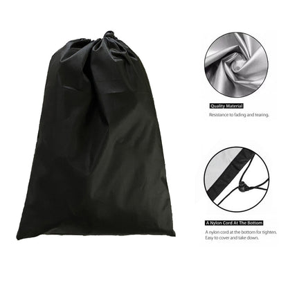 200 x 30 x 30cm Folding Clothes Drying Rack Dust-Proof Cover 210D Oxford Waterproof Clothes Rack Drawstring Bag