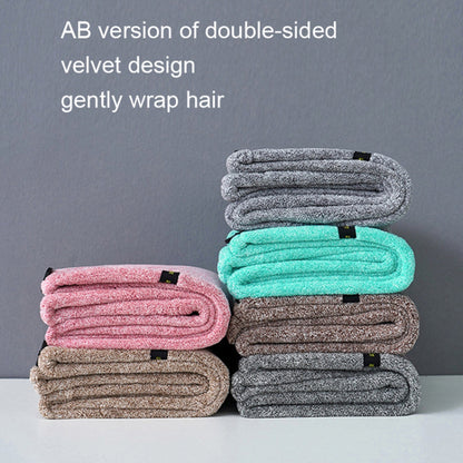 Hair Towel Wrap Super Absorbent Quick Dry Hair Turban Bathroom Essential Accessories