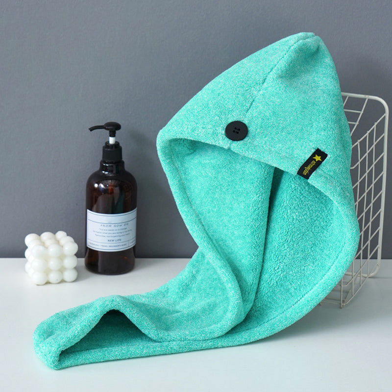 Hair Towel Wrap Super Absorbent Quick Dry Hair Turban Bathroom Essential Accessories