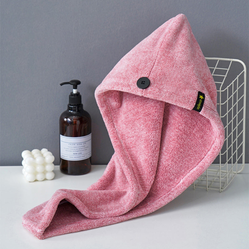 Hair Towel Wrap Super Absorbent Quick Dry Hair Turban Bathroom Essential Accessories