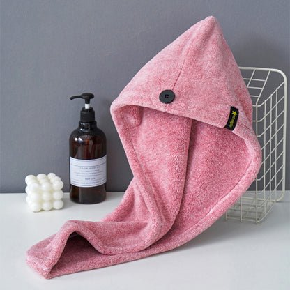 Hair Towel Wrap Super Absorbent Quick Dry Hair Turban Bathroom Essential Accessories