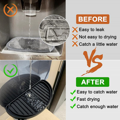 Refrigerator Drip Catcher Tray Fridge Spills Water Pad for Drip Catcher for Water Dispensers and Ice Machine