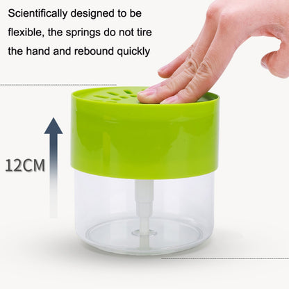 ABS+PS Manual Pressing Soap Dispenser Detergent Dish Washing Liquid Box Kitchen Cleaning Tool