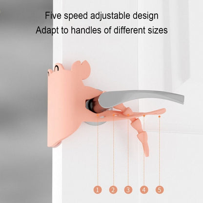 Cartoon Crab Shape Silent Lock Quiet Door Closer Silencer Slamming Latch Cover Doors Noise Preventer