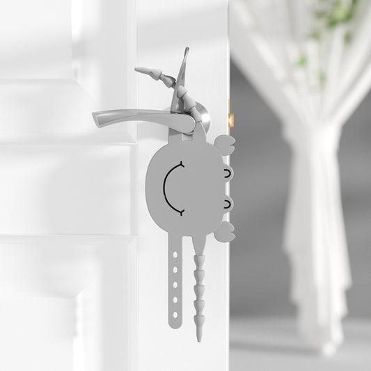 Cartoon Crab Shape Silent Lock Quiet Door Closer Silencer Slamming Latch Cover Doors Noise Preventer