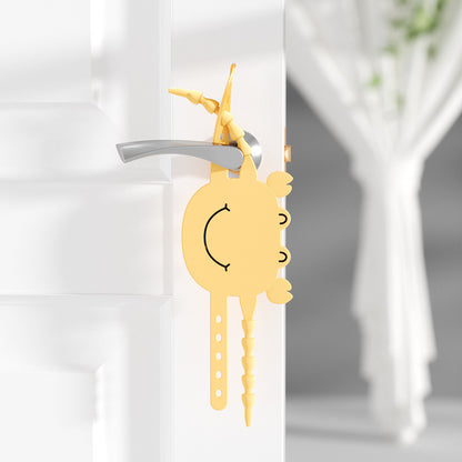 Cartoon Crab Shape Silent Lock Quiet Door Closer Silencer Slamming Latch Cover Doors Noise Preventer