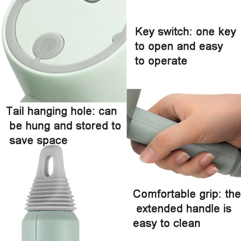 3 Gears Rechargeable Electric Cleaning Brush Strong Power Cleaner with 4 Replaceable Brush Heads