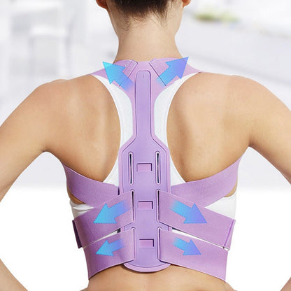 020 Adult Hunchback Corrector Elastic Body Posture Correction Belt Adjustable Back Brace