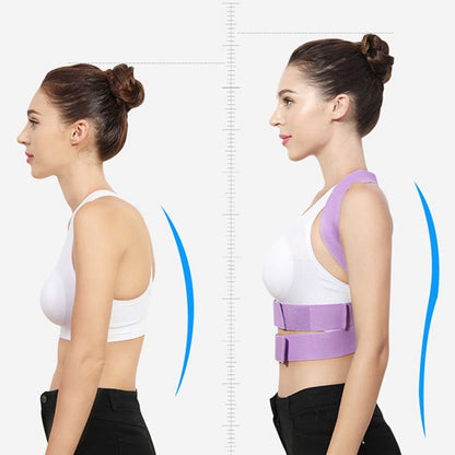 020 Adult Hunchback Corrector Elastic Body Posture Correction Belt Adjustable Back Brace
