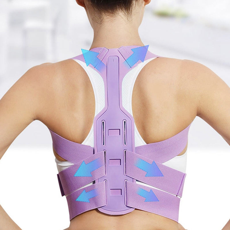 020 Adult Hunchback Corrector Elastic Body Posture Correction Belt Adjustable Back Brace