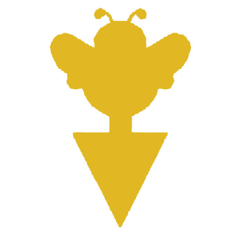 10Pcs Glue Bug Catcher Aphids Insect Double-sided Yellow PP Insect Sticky Board Fly Trap Garden Plant Protection