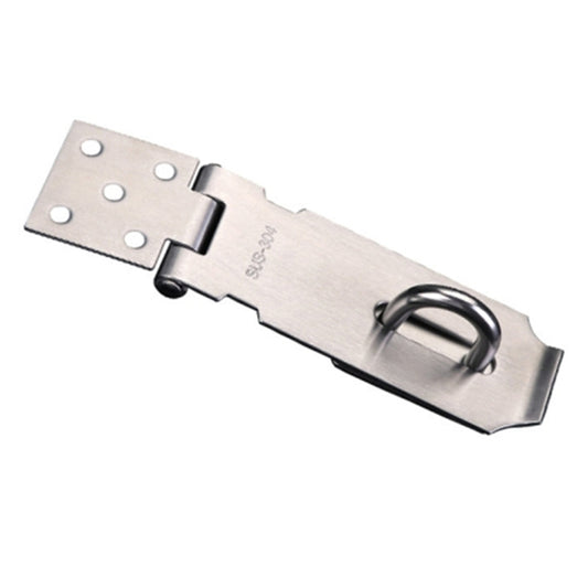 5-inch Door Security Padlock 304 Stainless Steel Anti-theft Hasp Latch for Window Cabinet