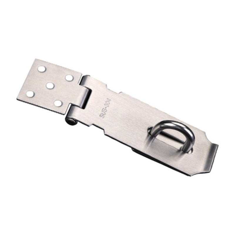 4-inch Anti-theft Hasp Latch 304 Stainless Steel Security Padlock for Window Door Cabinet