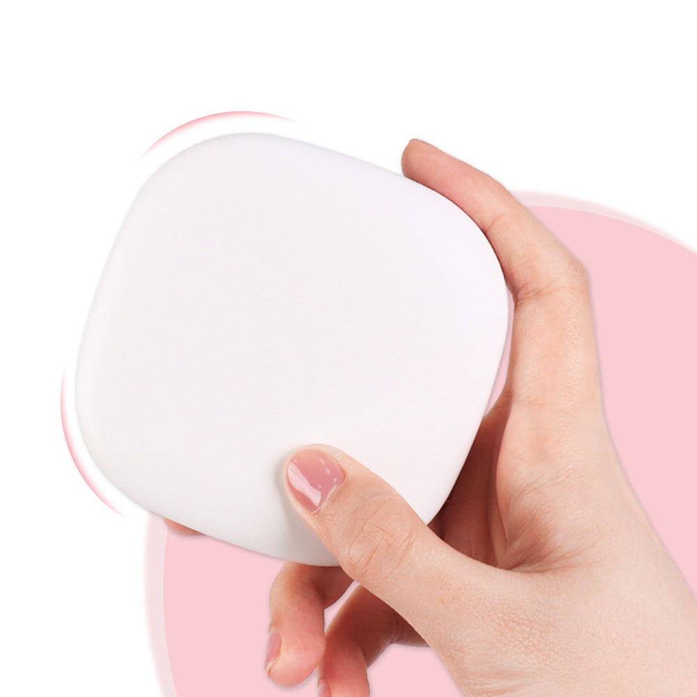 Mini Compact LED Makeup Mirror with Light 5X Magnifying Portable Pocket Vanity Mirror