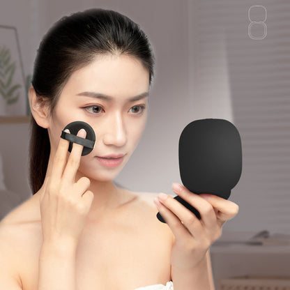 Mini Compact LED Makeup Mirror with Light 5X Magnifying Portable Pocket Vanity Mirror