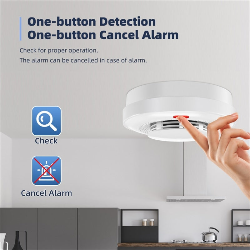 A600 WiFi Intelligent Wireless Smoke Detection Device Home Smoke Alert Detector