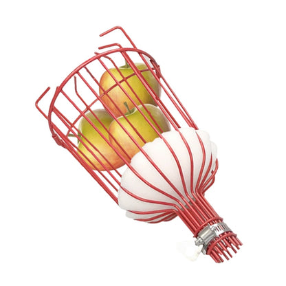 Iron Wire Fruit Picker Detachable Deep Basket Peach Pear Catcher Garden Fruit Picking Tool