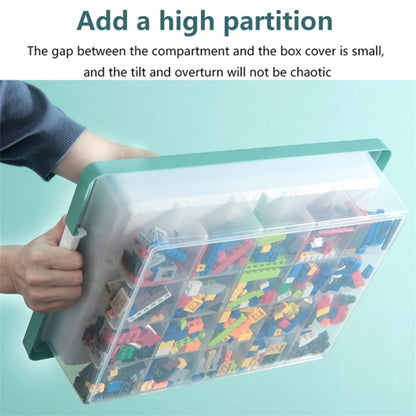 Building Blocks PP Storage Box Toys Classification Stackable Case Container