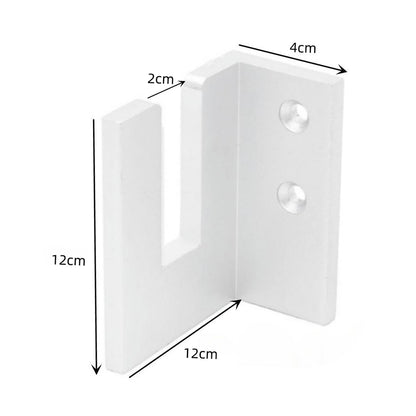 YX002 One Pair Home Longboard Wall Hanger Skateboard Storage Mount Rack Organizer Display Holder