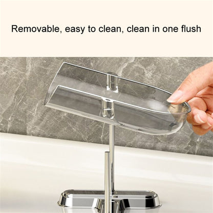 Single Layer Draining Soap Dish Soap Holder Tray Electroplating Storage Shelf Bathroom Supplies