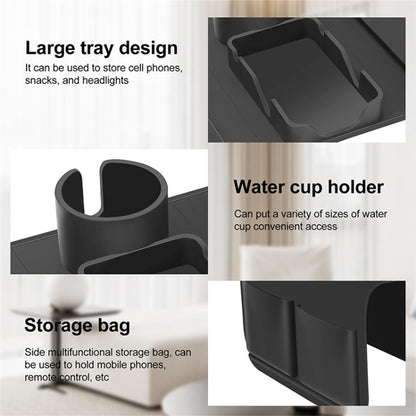53*32cm Sofa Armrest Tray Silicone Cup Holder Chair Couch Recliner Remote Control Cellphone Organizer