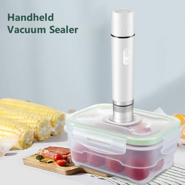 Portable Food Vacuum Sealer USB Rechargeable Handheld Wireless Food Vacuum Sealer, 800mAh
