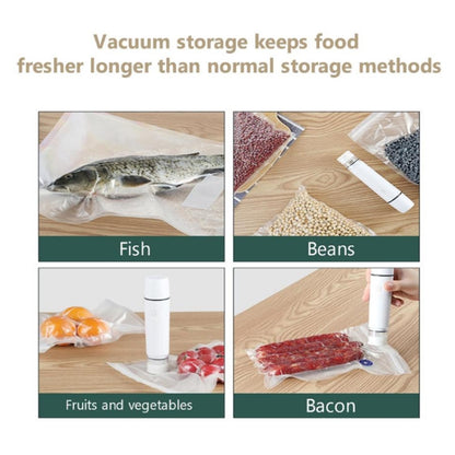 Portable Food Vacuum Sealer USB Rechargeable Handheld Wireless Food Vacuum Sealer, 800mAh