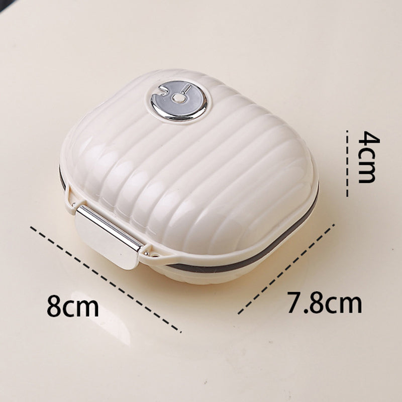 Mini 7 Day Weekly Pill Dispenser Organizer Box Travel Daily Medicine Sealed Storage Case