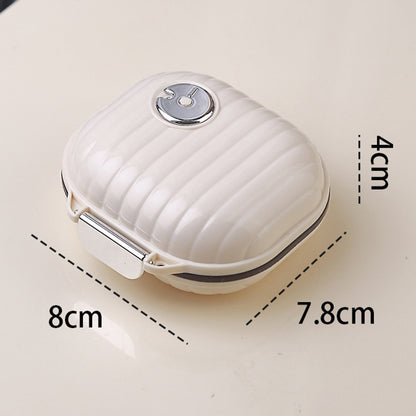 Mini 7 Day Weekly Pill Dispenser Organizer Box Travel Daily Medicine Sealed Storage Case