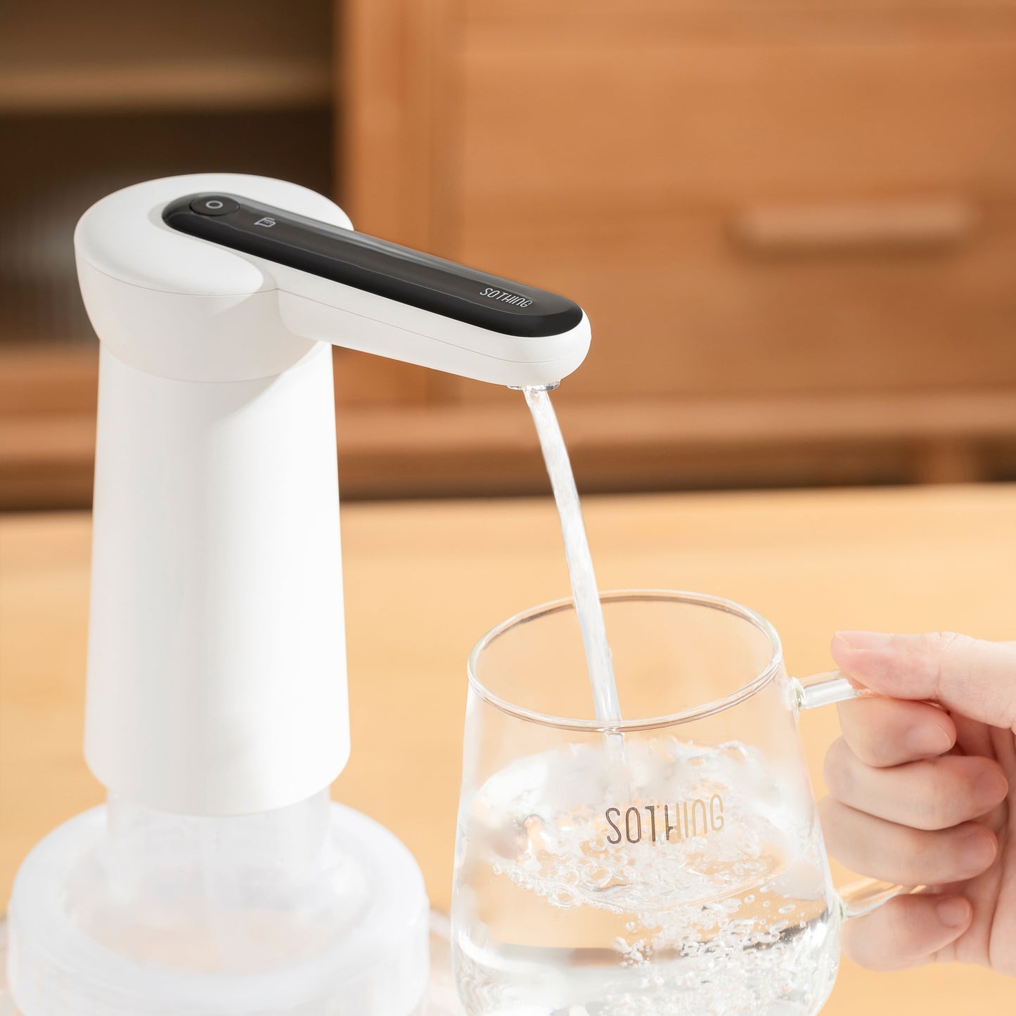 SOTHING Pro Automatic Drinking Water Bottle Pump 4 Levels Electric Water Dispenser (BPA Free, No FDA Certification)