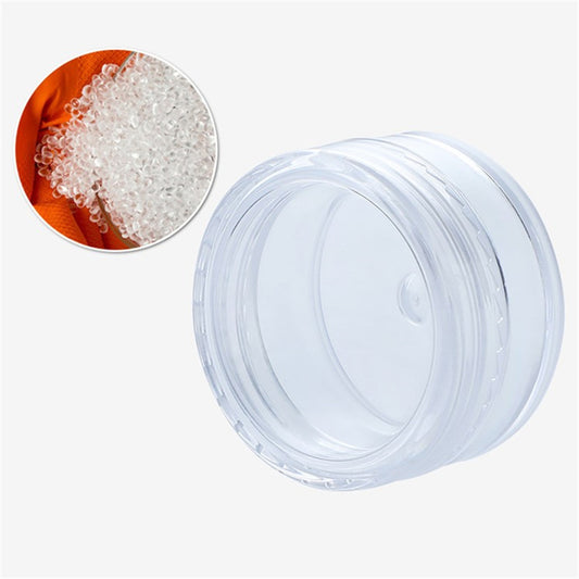 10Pcs / Set 10g Empty Refillable Cosmetic Container Plastic Round Sample Jars