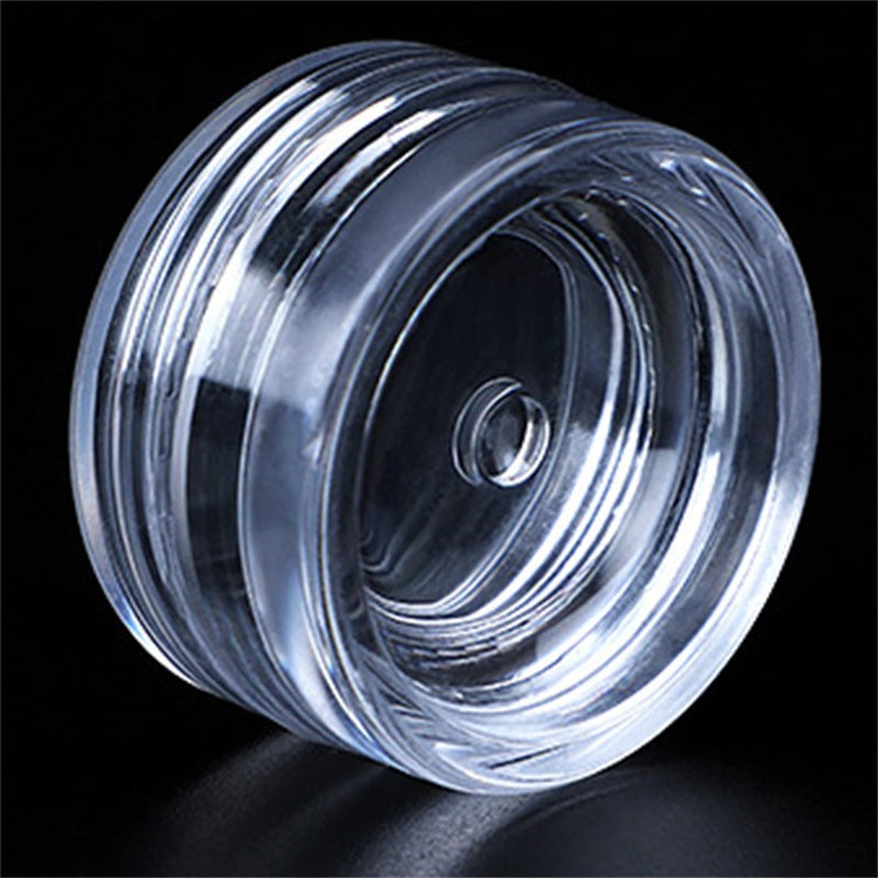 10Pcs / Set 10g Empty Refillable Cosmetic Container Plastic Round Sample Jars