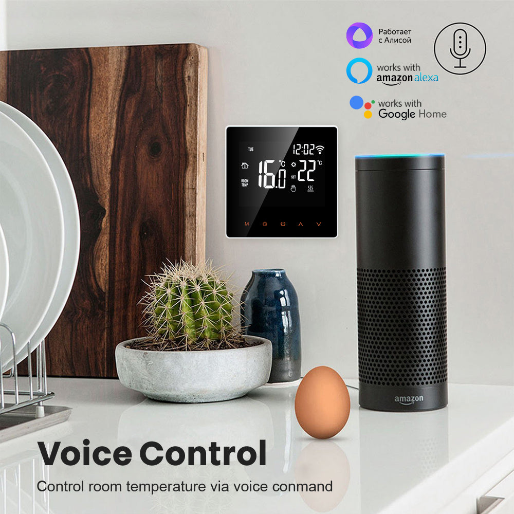 WT81 Smart WiFi Thermostat Tuya 3A Temperature Controller Support Google Home, Alexa