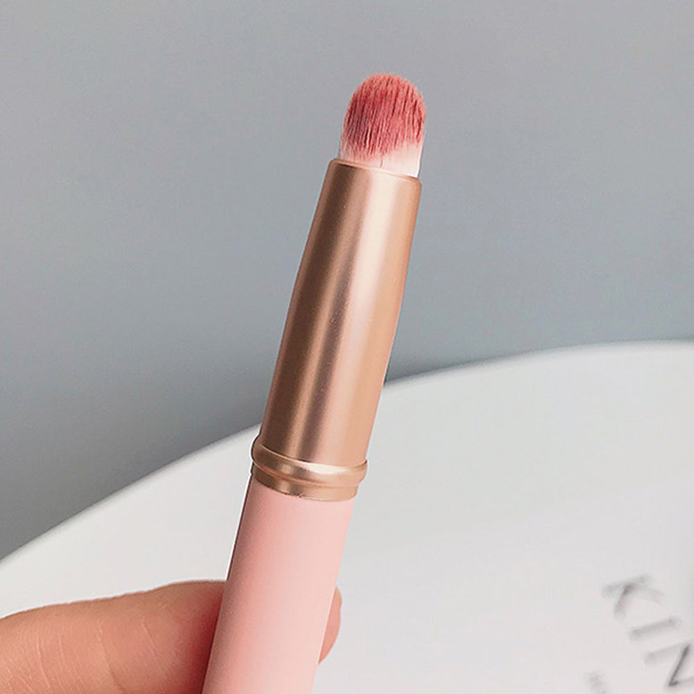 Mini Szie Soft Fiber Lip Brush Lipstick Applicator Smudge Brush Reusable Lip Makeup Tool