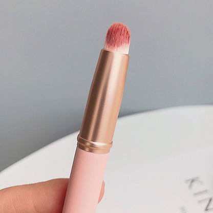 Mini Szie Soft Fiber Lip Brush Lipstick Applicator Smudge Brush Reusable Lip Makeup Tool