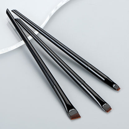 3Pcs / Set Eye Makeup Brushes Eyeshadow Brush Kit Soft Fiber Eyeliner Eyebrow Makeup Tool