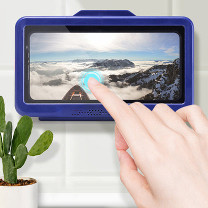 Shower Phone Holder Bathroom Waterproof Phone Case Touch Screen Wall Hanging Storage Box