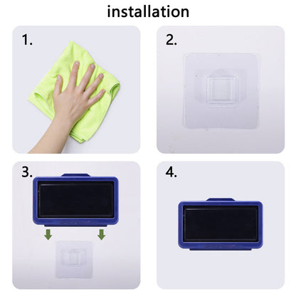 Shower Phone Holder Bathroom Waterproof Phone Case Touch Screen Wall Hanging Storage Box