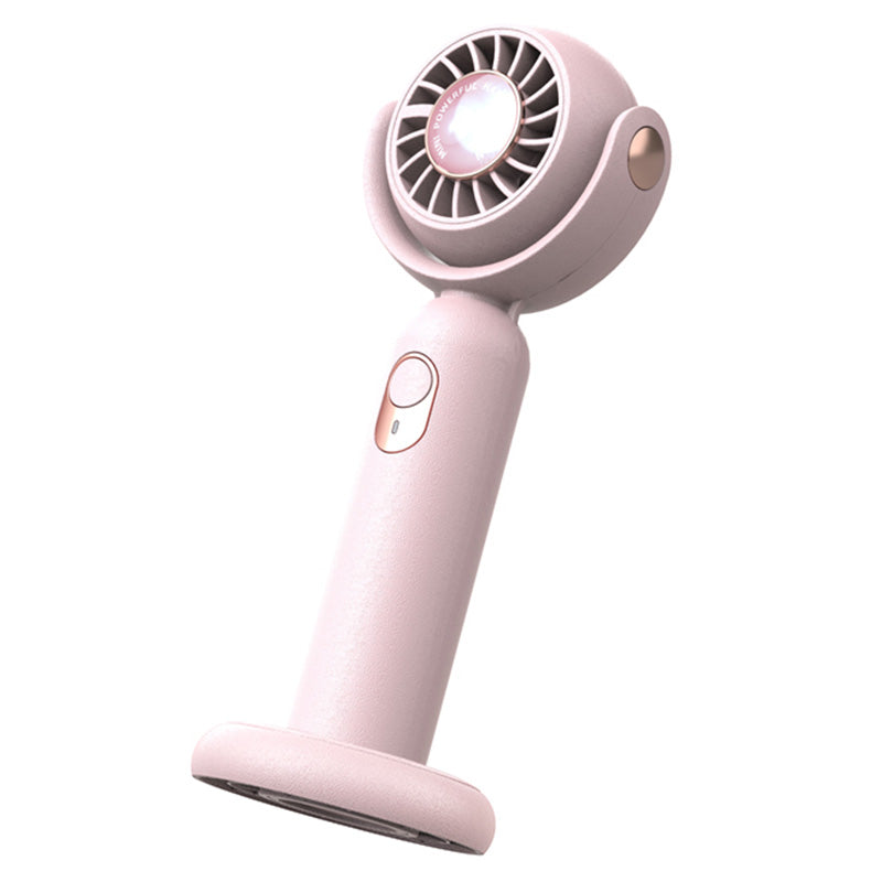 F10 Mini Portable Handheld Desktop Neck Hanging Rotatable Fan Cooler Rechargeable Summer Cooling Fan