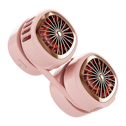 P70 Foldable USB Charging Hanging Neck Mini ABS Cooling Fan Summer Mute Fan Cooler