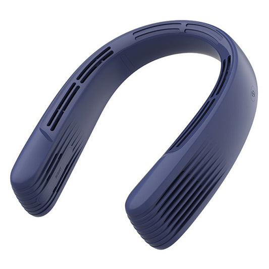 F69 Portable ABS Hanging Neck Cooling Fan Lazy Mute Turbo Bladeless USB Charging Fan Cooler